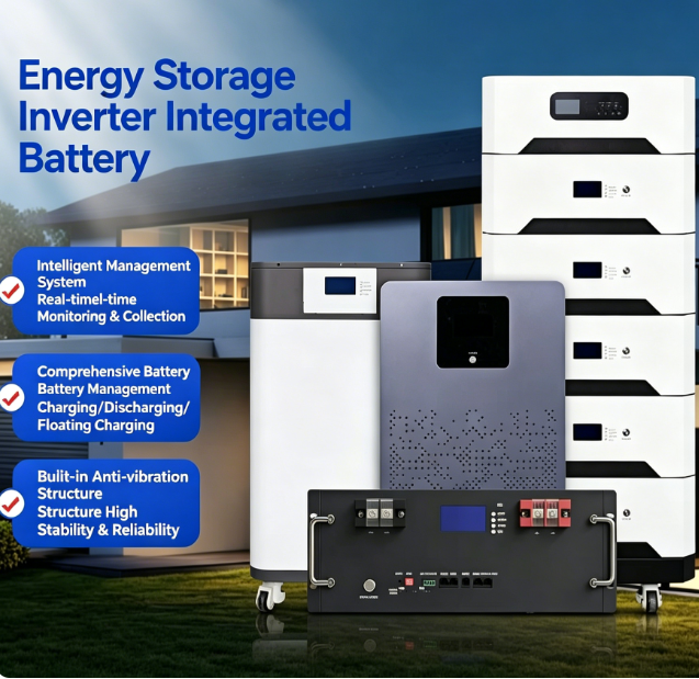 High Voltage (HV) Split ESS LiFePO4 Stackable Hybrid Solar Energy System 5KW-125KW Complete Home Battery Storage CAN BMS
