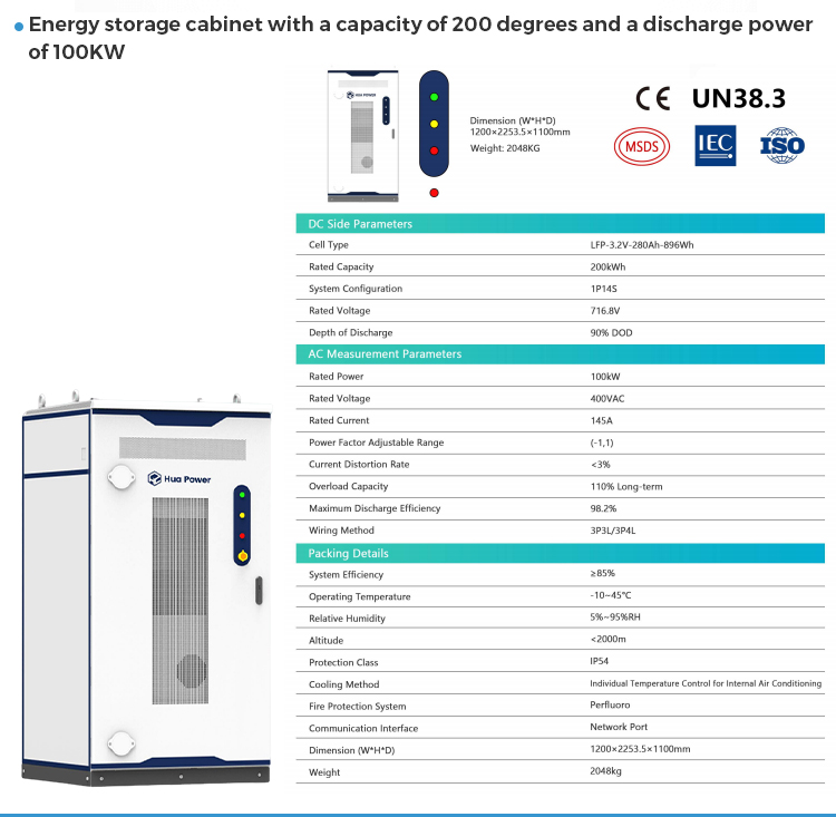 200Kwh Battery Energy Storage Photovoltaic Solar Energy Storage System Charging Pile Solar Storage and Charging Solution