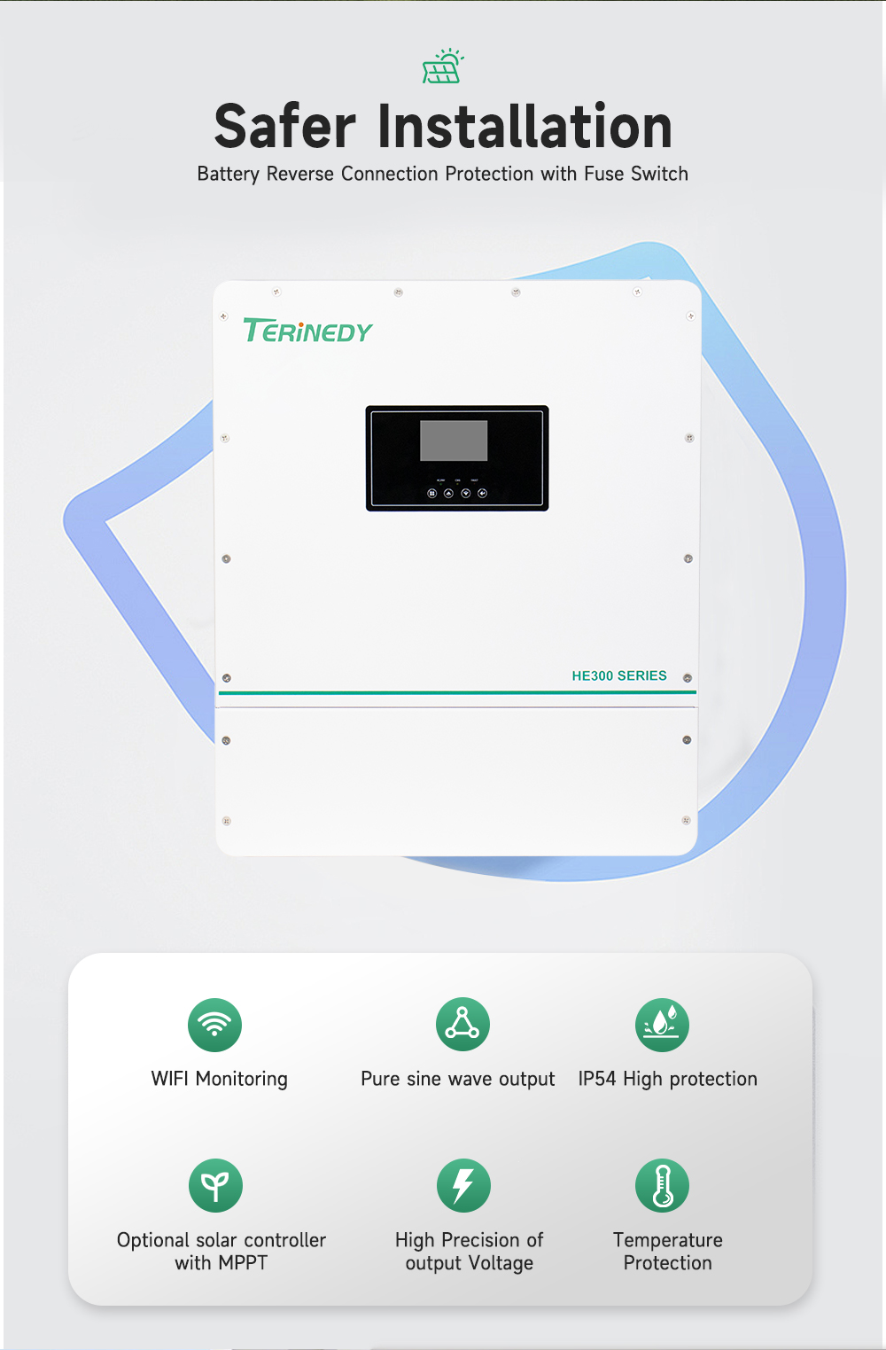 Hybrid Solar Inverter Layout