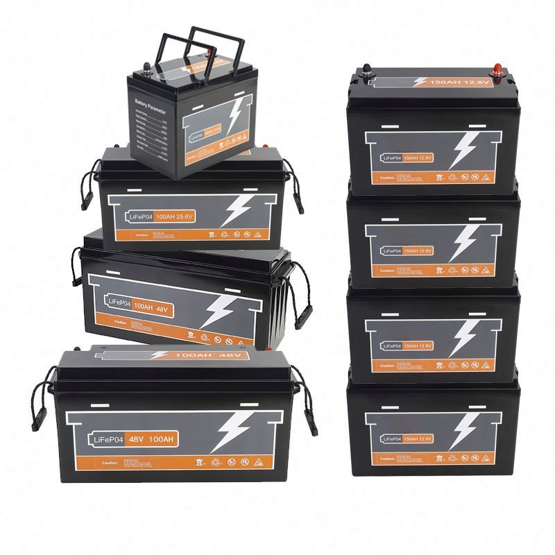 Portable Waterproof Grade a Lifepo4 Solid State Lithium Ion Marine Battery Pack 96V 100Ah 6000 Cycles Solar Energy Storage Boats