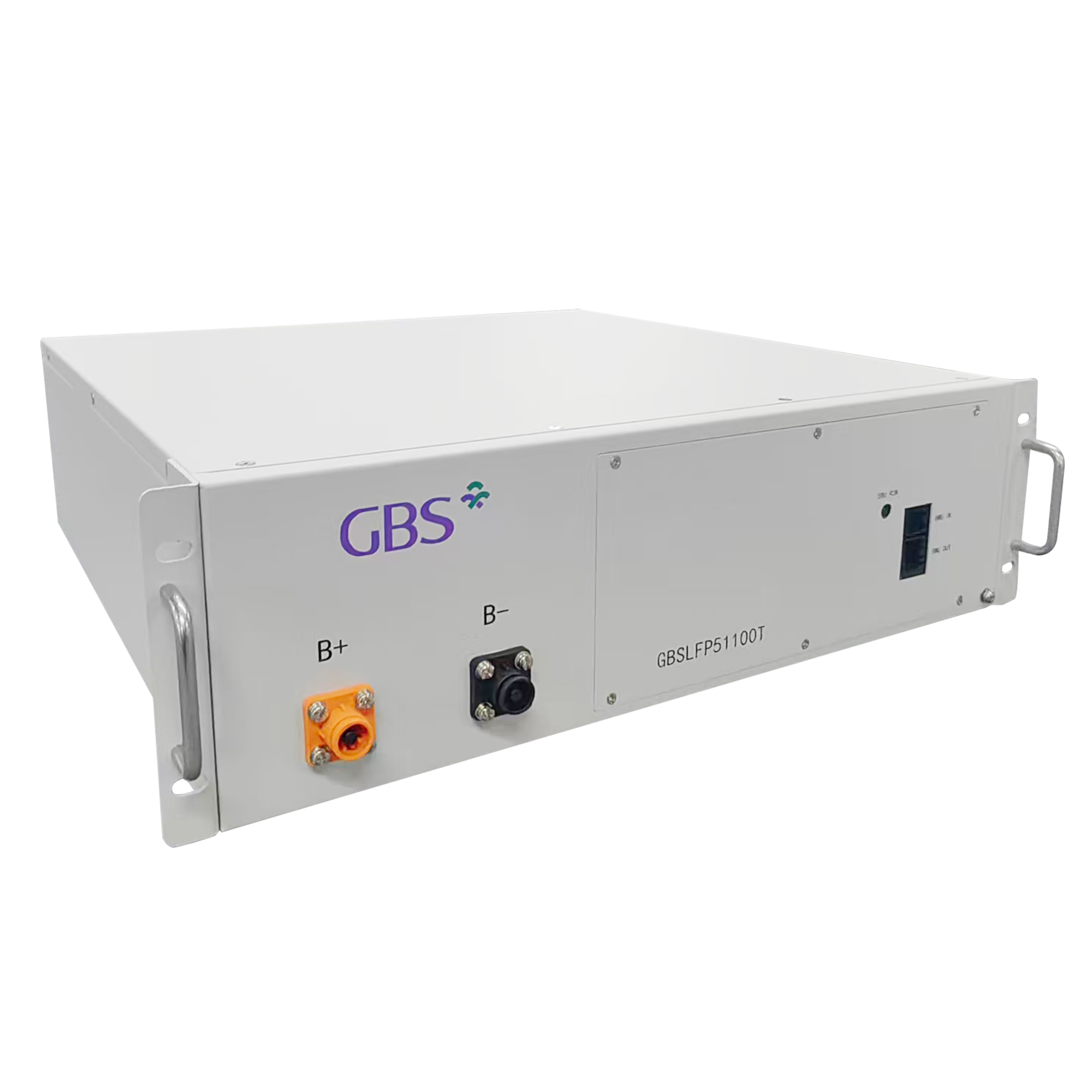 GBS All-In-One 50KWh High Voltage LiFePO4 Battery 512V 100AH Inverter 40-50KW CAN Communication 6000 Cycles 5-Year Warranty Home