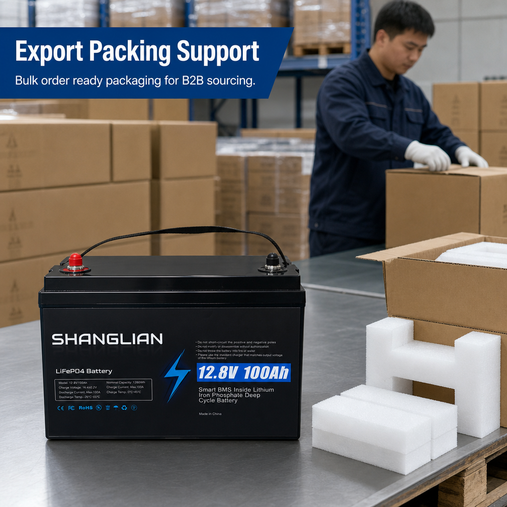 Long Life Backup Power Supply 12.8V 100Ah Lithium Battery for Telecom Base Station Server Rack and UPS