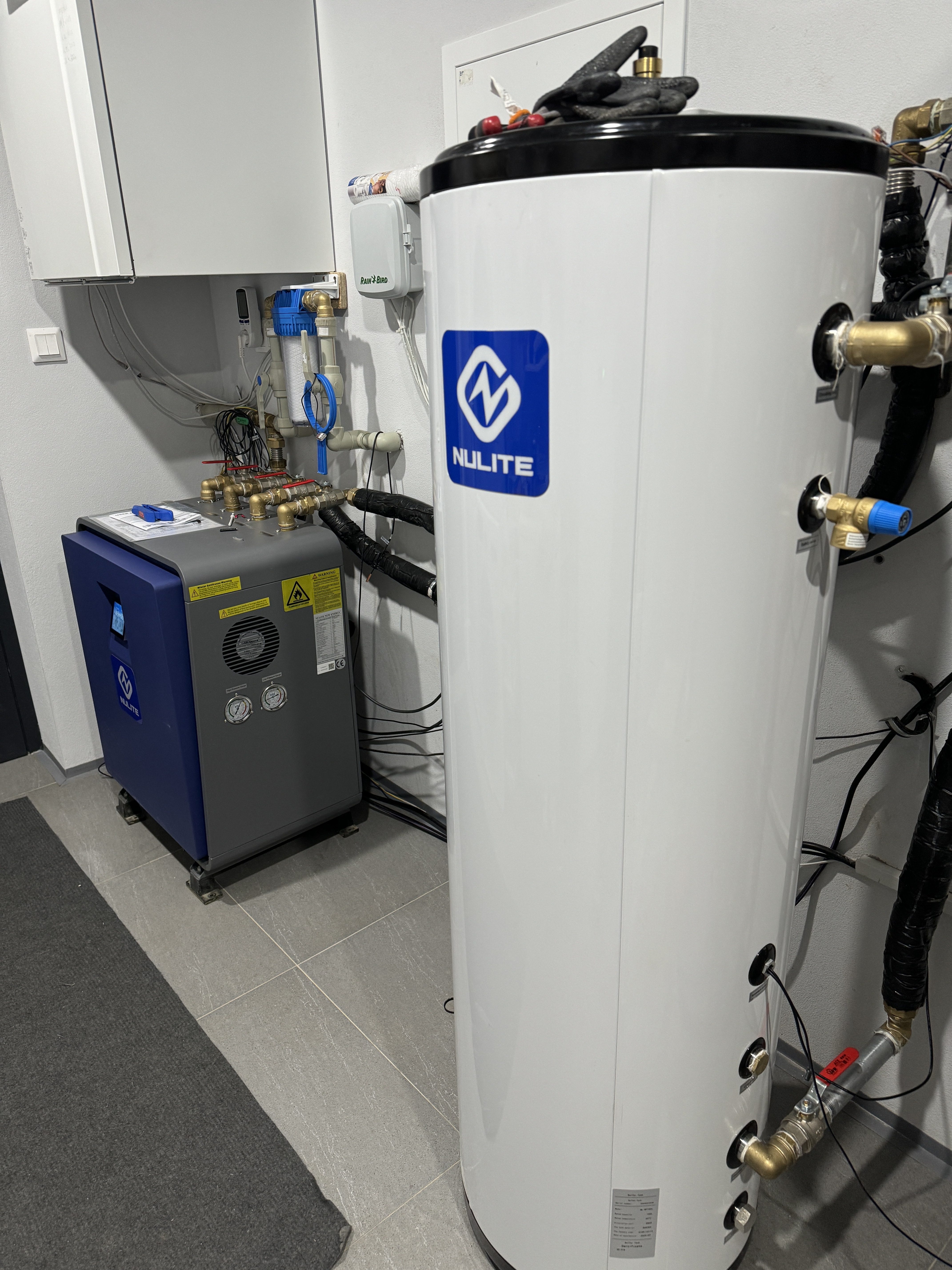 10KW 20KW 40KW Solar Geothermal Water To Water Source Heatpump R32 R290 High Temperature Heat Pump Ground Source China Factory