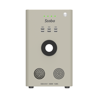 High-Efficiency Home Portable ESS: Pure Sine Wave Power Supply Built-in PD Charging Port