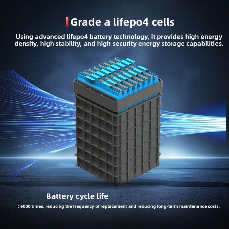 Shanpu Rack Lithium Iron Phosphate Steel Shell Battery Pack 48V Uninterruptible Power Supply for Communication Base Station