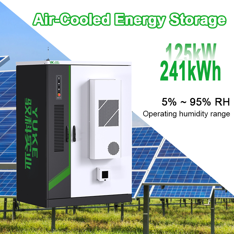 Commercial Industrial 8000 Cycles 125kW 241kWh Micro Grid Lithium Battery Cluster Energy Storage System