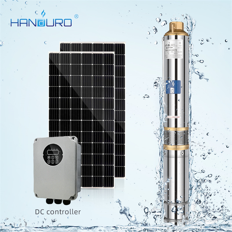 12v / 24v Submersible DC Solar Well Water Pump Solar Deep Well Water Pump Inverter