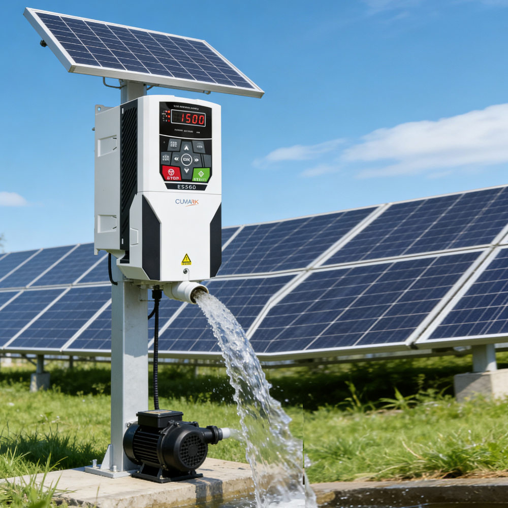 High-Efficiency 900VDC 7.5kw Single Phase Solar Water Pump Inverter for Deep Well &amp; Farm Use for Drip Irrigation.