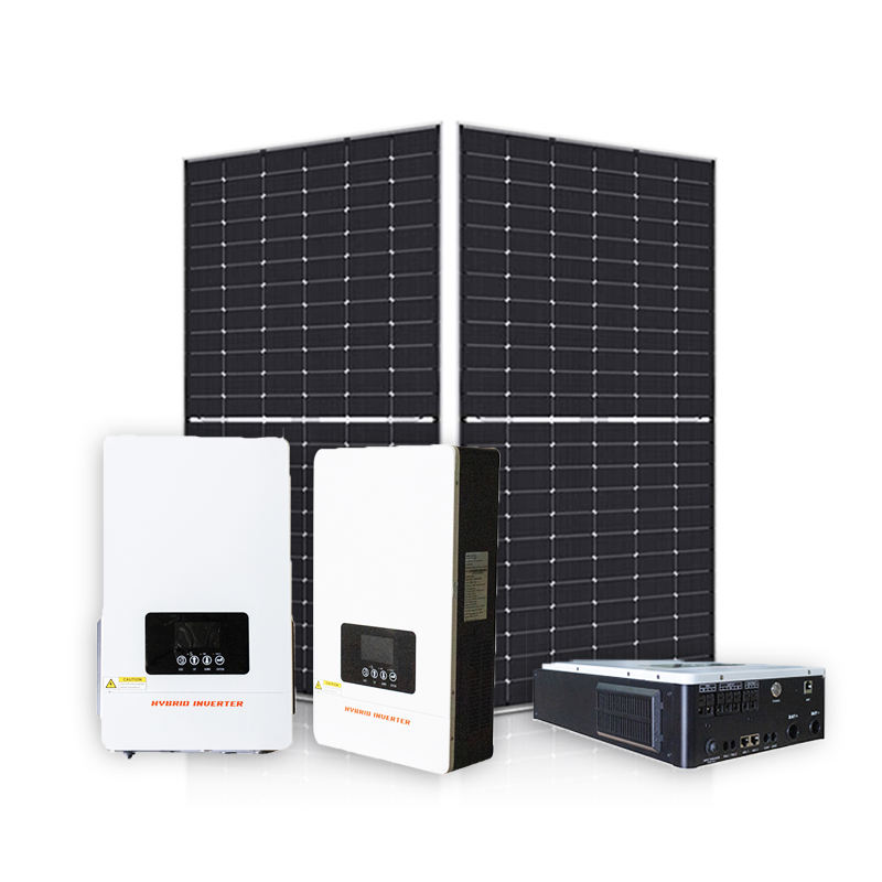 Solar Power System 5KW 6KW 8KW 10KW Hybrid Solar System Solar Inverter