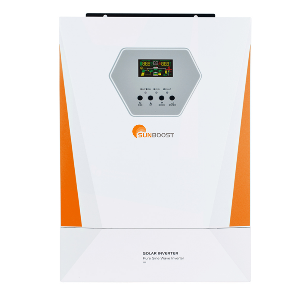Sunboost 3000W-5000W Hybrid Solar Inverter Generator 24V/48V MPPT Controller Single Output Type DC/AC Inverters CE Certificate