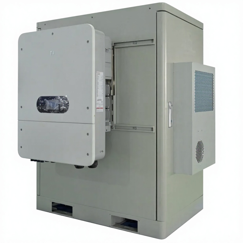 High Voltage Inverter Hybrid LiFePO4 Battery Energy Storage System All-in-One Solar Inverter Battery Commercial Grid Air Cooling