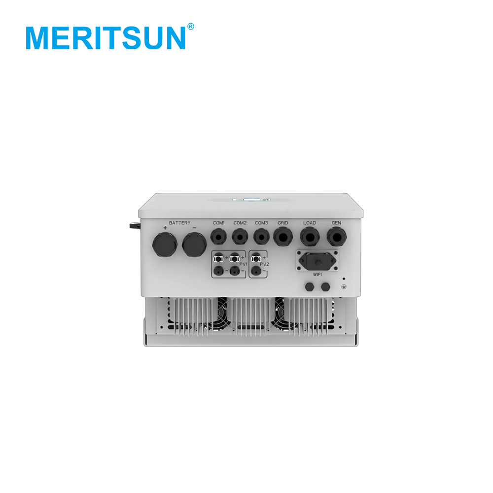 MeritSun 5-12kw Solar Inverter Three Phase Hybrid Network Low Voltage
