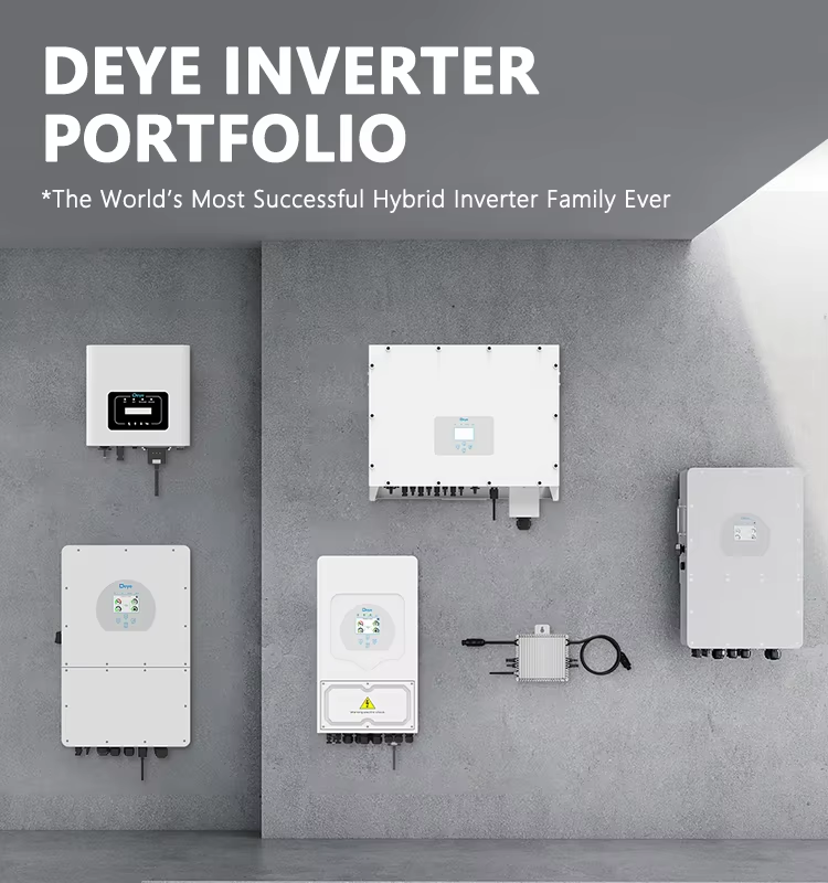 Deye EU in Stock SUN-29.9/30/35/40/50K-SG01HP3 -EU-BM3 Three Phase High Voltage 29.9kw 30kw 35kw 40kw 50kw Solar Hybrid Inverter