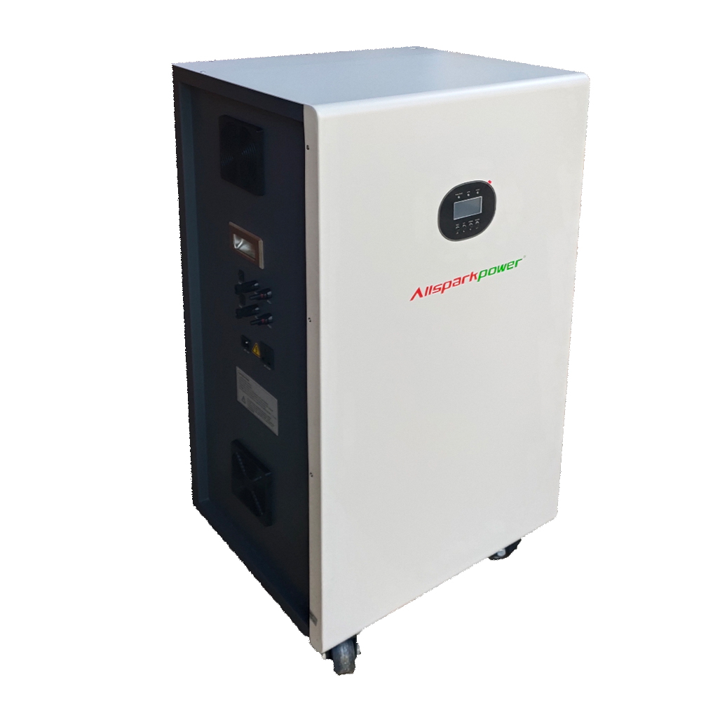 Smart Home Solar Energy Storage System 5KW Inverter 48V 100Ah Lifepo4 Pack Hybrid Grid Wall-Mounted IP54 BMS All-In-One 14.4kWh