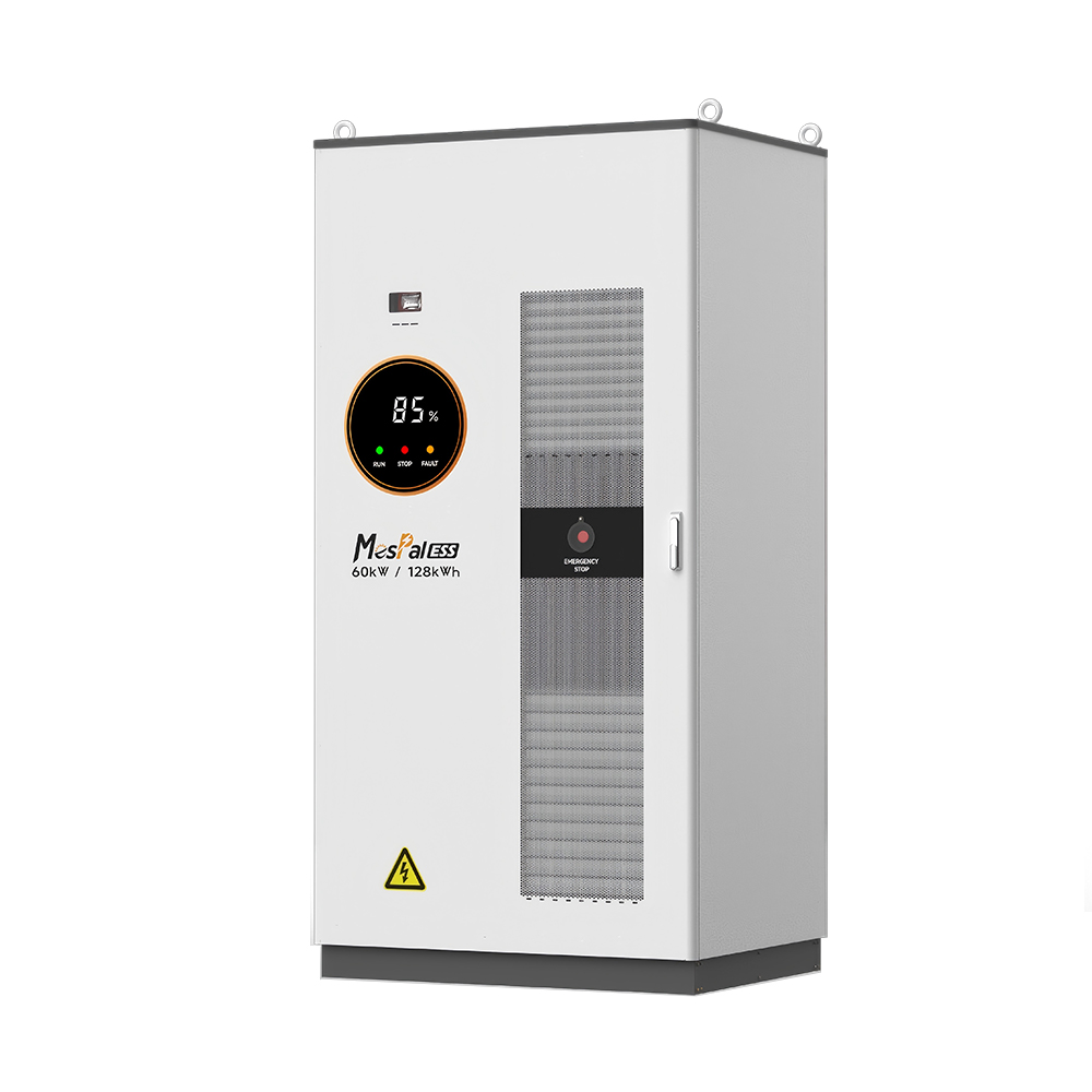 All in One Lithium Battery and Inverter 30KW 60KW Outdoor System 128kwh Bess 96kwh Cabinet Industrial