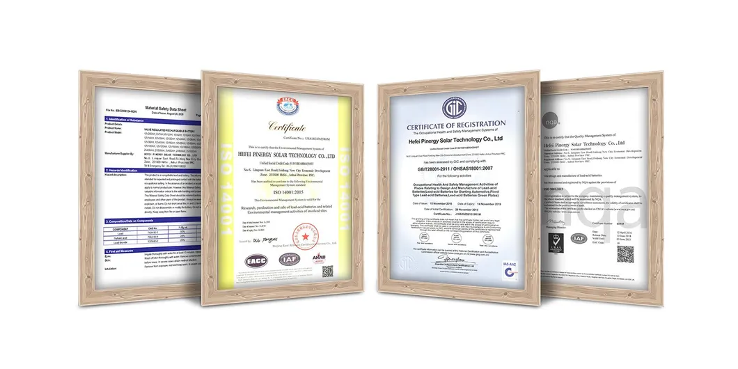 Certifications Display