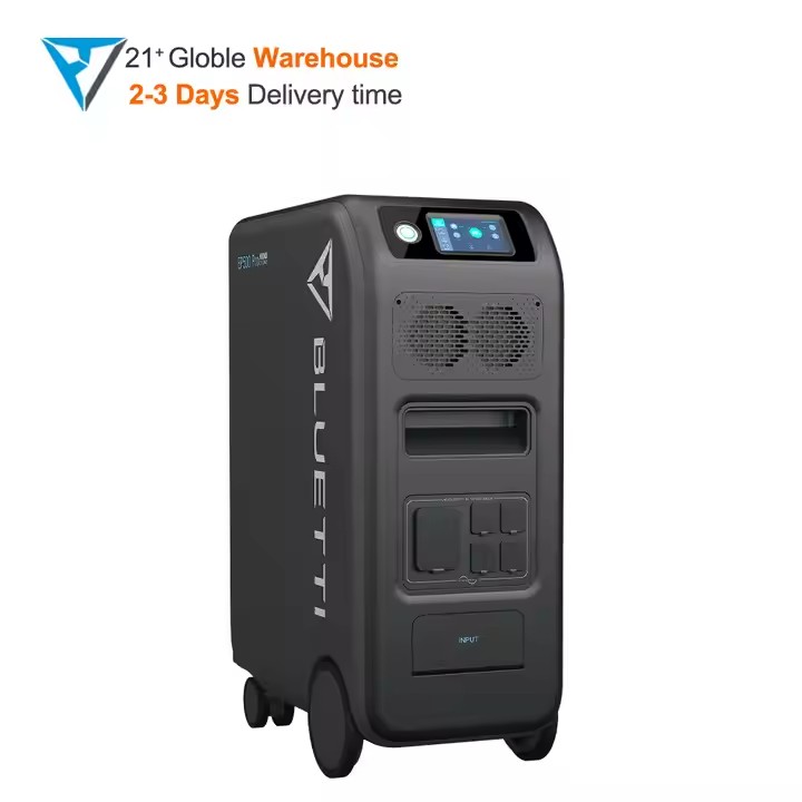 For Bluetti EP500Pro 12V DC All-in-One Solar Battery Generator 48V Hybrid Solar Inverter with CAN Communication Port