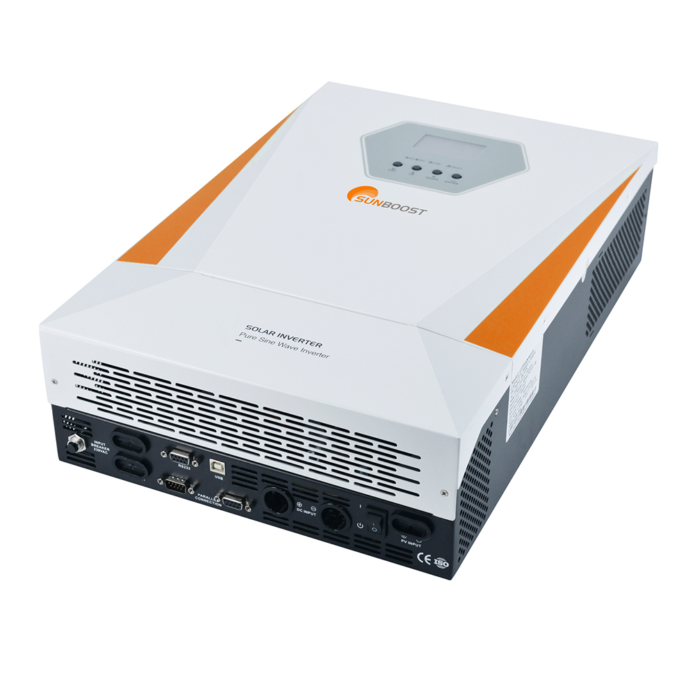 Sunboost 3000W-5000W Hybrid Solar Inverter Generator 24V/48V MPPT Controller Single Output Type DC/AC Inverters CE Certificate