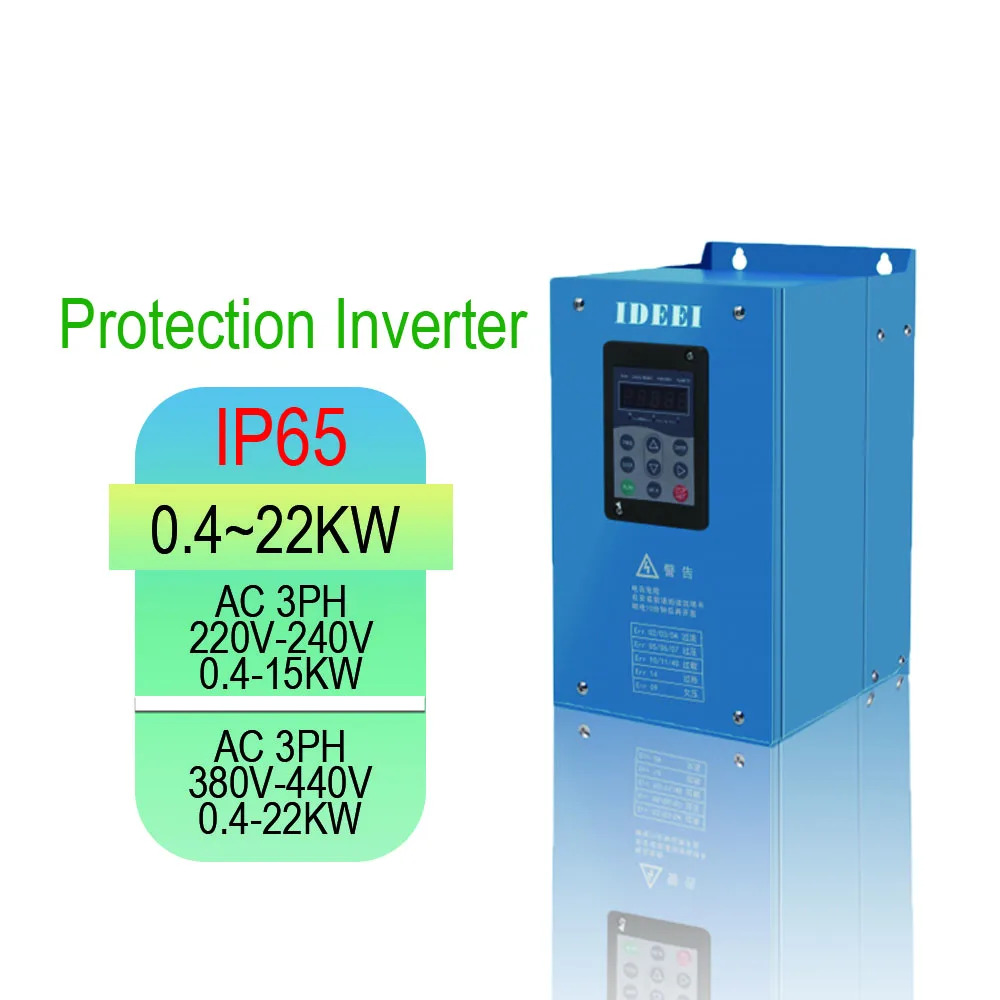 IP65 solar pump system for agriculture irrigation synchronous water pump solar vfd drive frequency converter 15kw 22kw 30kw 37kw