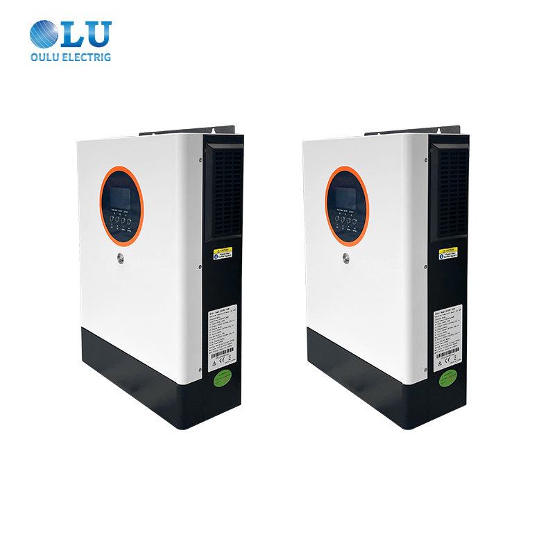 OLU 5.5KVA 48V Low Voltage Pure Sine Wave Hybrid Inverter 5.5kw Off-Grid Home Solar Inverters with Mppt Solar Charge Controller