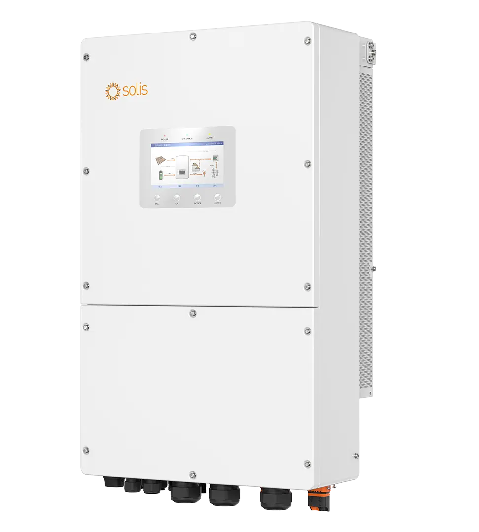 Solis HV Hybrid Solar Inverter Generator Compatible Smart Peak Shaving Function 30KW 40KW 50KW 60KW S6-EH3P(30-60)K-H(21A)