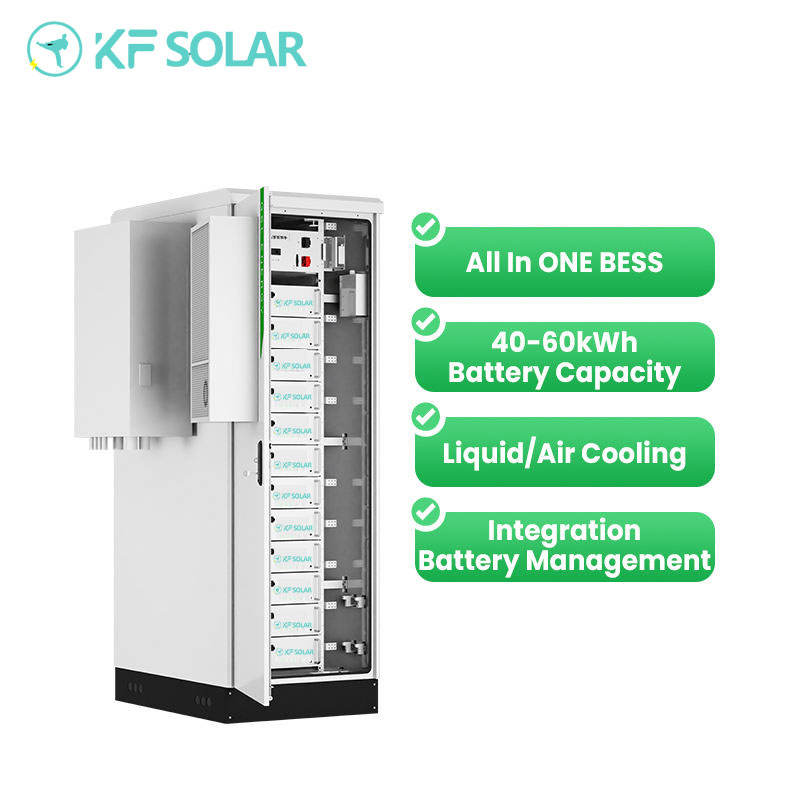 KFSOLAR All in One Bess Container Inverter and Lithium Battery 50Kw 100Kw 50-100KW Solar Energy Storage System