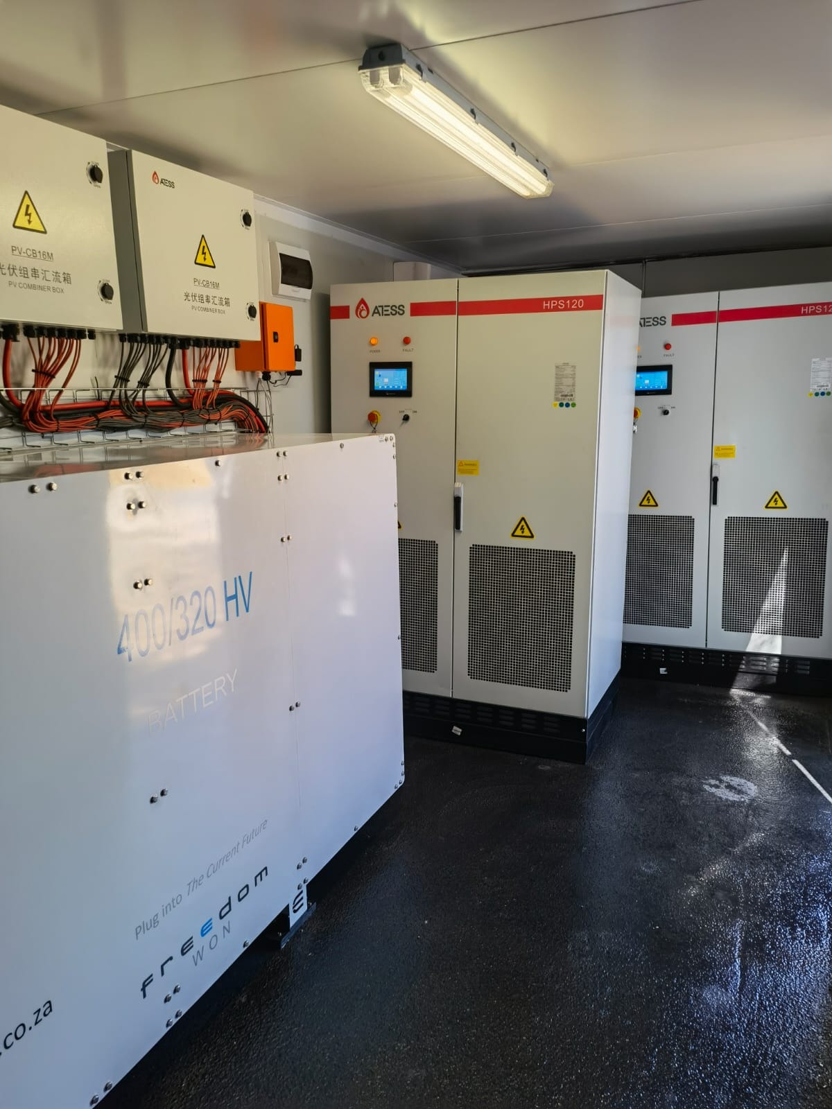 Atess PCS Series PCS100/250/500/630/1000 100-1000kw High Voltage Hybrid Solar Inverter