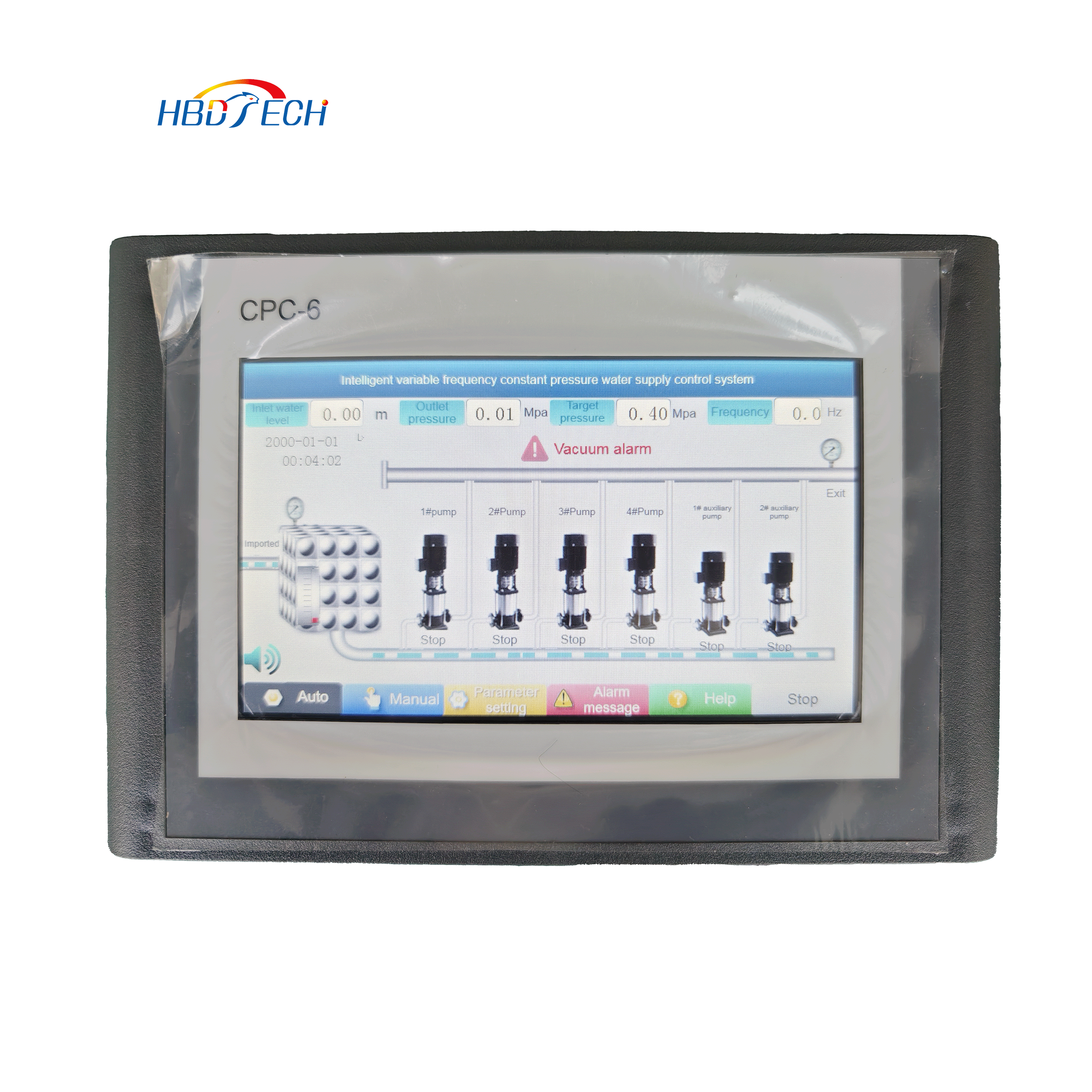 Constant pressure water supply controller