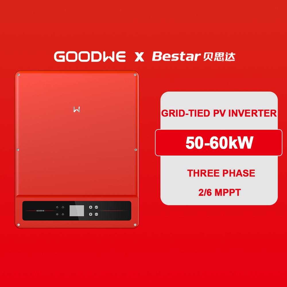 Goodwe On-Grid Hybrid Solar String Inverter GW-25/29.9/30/36KW SMT Series Three Phase 3MPPT 60Hz High Efficiency