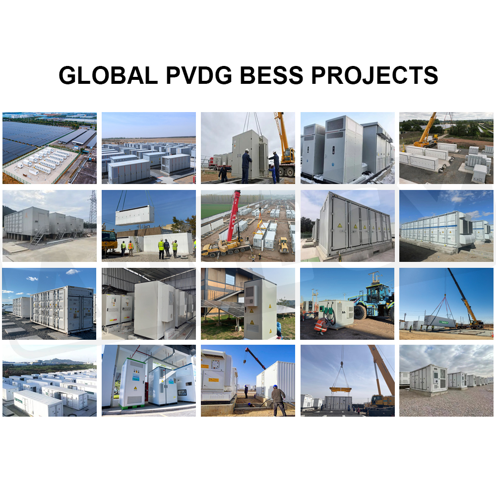 241KWh+125KW LiFePO4 All in One ESS Inverter and Lithium Battery Cabinet for Commercial and Industrial Energy Storage System