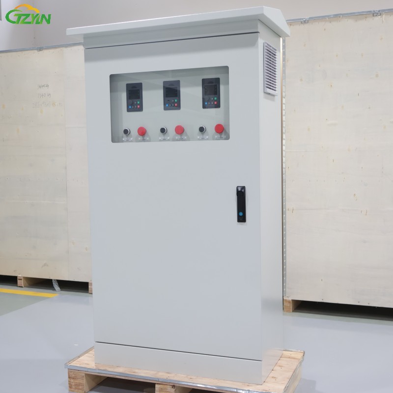 22kw Solar PV Variable Frequency Electrical Switchboard Custom Pump Control Cabinet