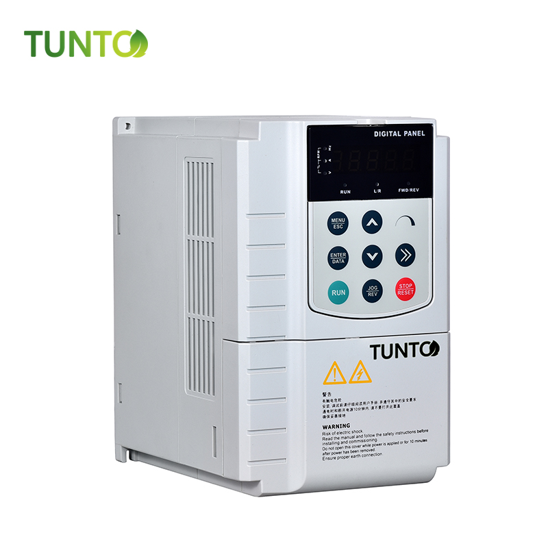 Tunto Single Phase 2.2kW Solar Inverter 12V/24V/48V Input Automatic Control Deep Well Water Pumps Controller AC Submersible Pump