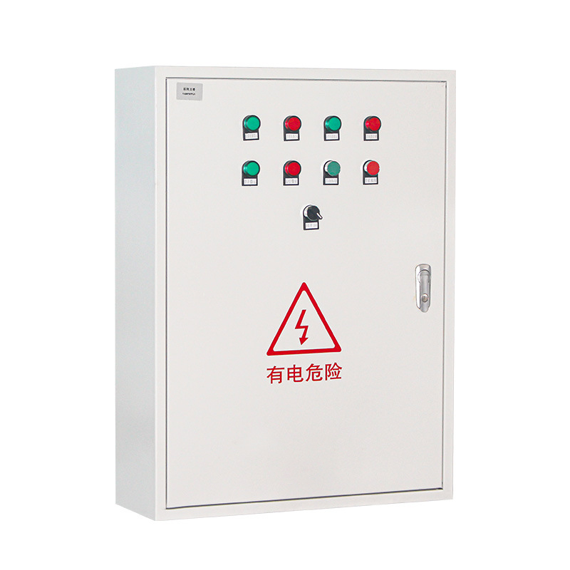 Hengye Stainless Steel Solar Pump Control Cabinet DC Indicators IP54 Waterproof Matte Finish Outdoor Electrical Industry