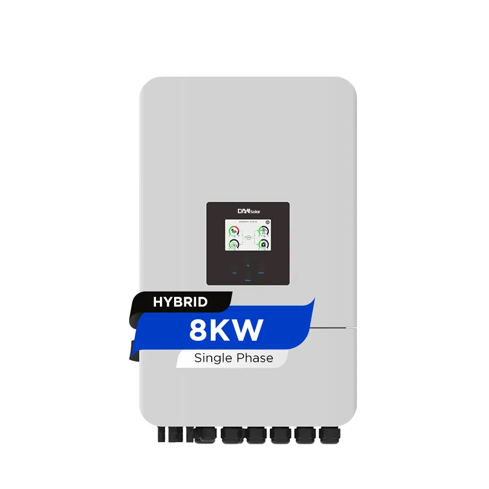 Deye 8kw Hybrid Inverter Sun-8K-Sg05lp1-EU-Sm2 Solar Inverters Single Phase EU Version Solar Inverter for Home PV Energy Storage System