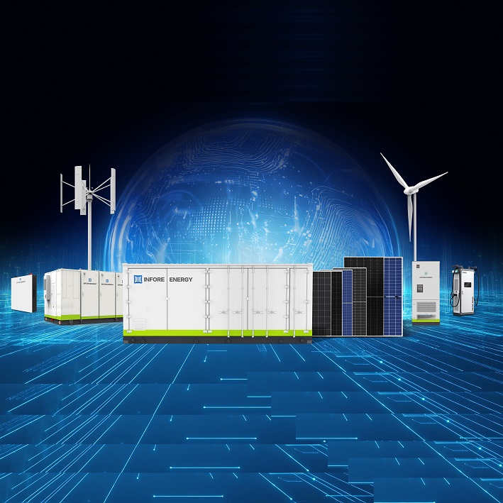 233kWh Commercial Solar Energy Storage Cabinet Battery with Liquid Cooling All-in-one Solution Lithium Battery Inverter