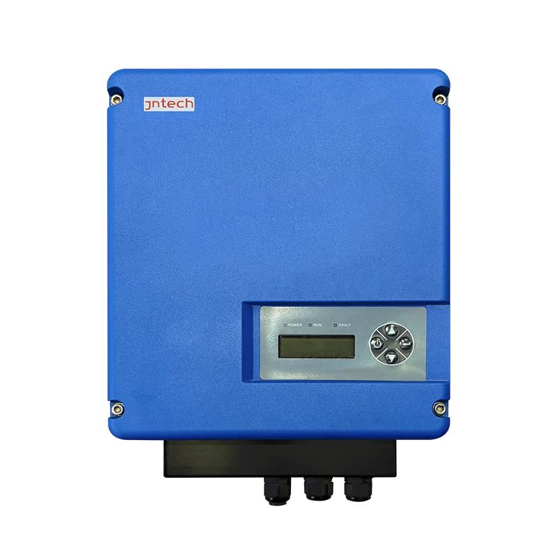 5.5kw 7.5kw 11kw 30kw Ip65 Jntech Vfd Solar Water Pump Inverter with Battery 22kw~55kw 220v 380v Single Three Phase