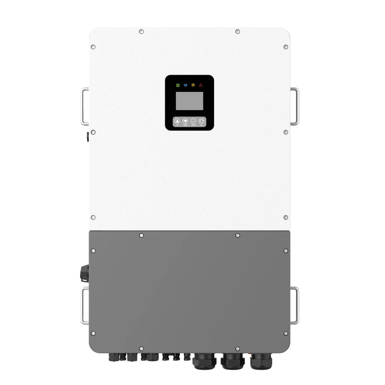 Huayu HY-HH-60KW-P3EU Three-phase High-voltage Hybrid Inverter 60KW IP66 98.5% Efficiency High Safety Reliability 4 MPPTs LCD