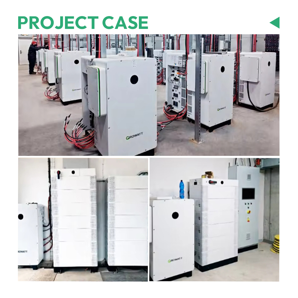 Hybrid Three Phase Offgrid Solar Inverter Growatt 50kW 100KW High Voltage Onduleur Solaire Hybride