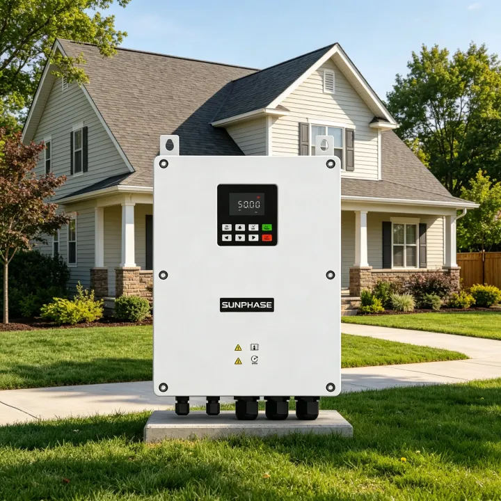 Premium Quality IP65 7.5kW 3 Phase Vfd Solar Energy Inverter for Borehole Pump with Highly Efficient MPPT Control Water Supply
