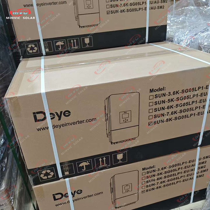 Deye Single Phase Inverter Hybrid Inverter SUN-SG05LP1-EU 3.6/5/6/7/7.6/8KW Low Voltage for Home Use