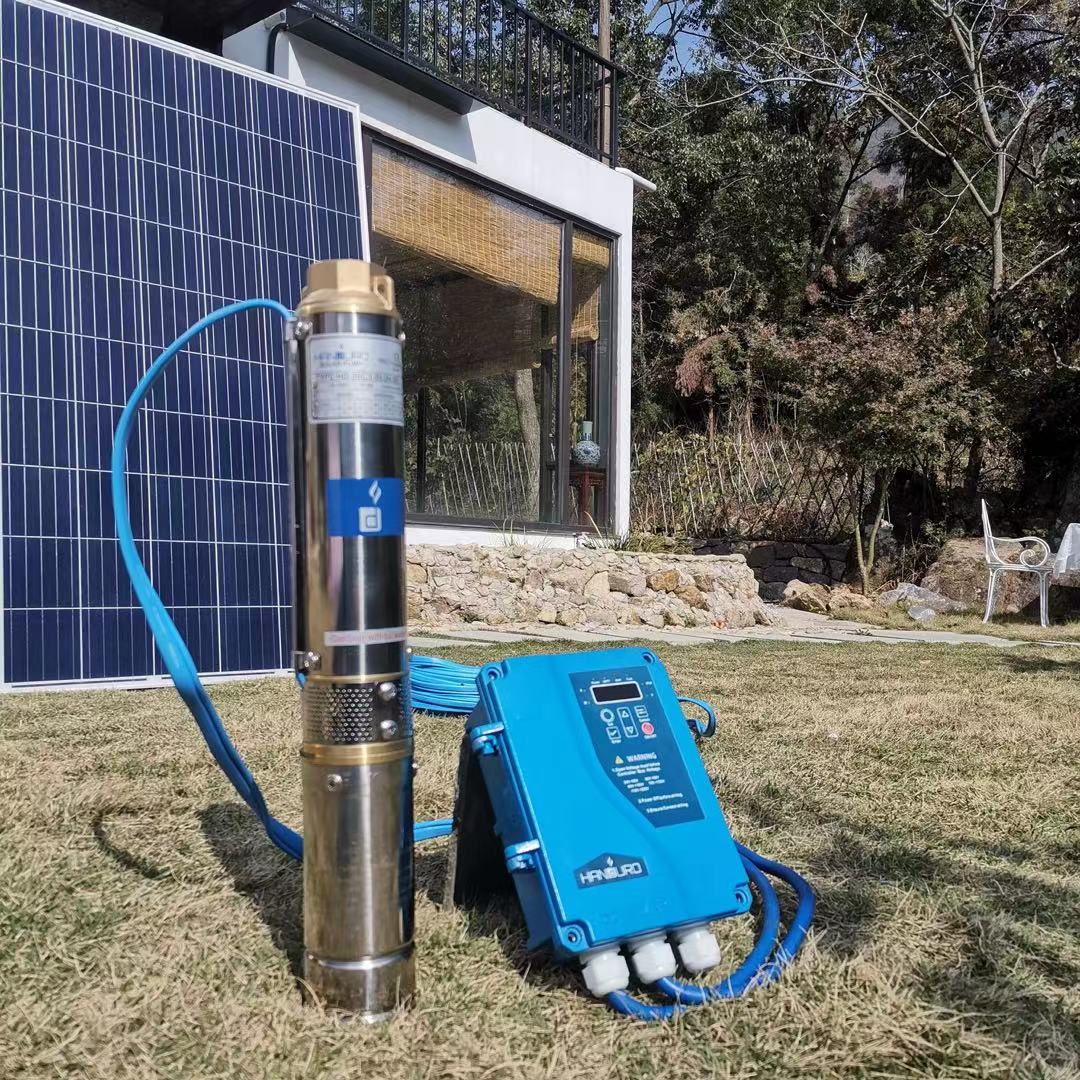 12v / 24v Submersible DC Solar Well Water Pump Solar Deep Well Water Pump Inverter