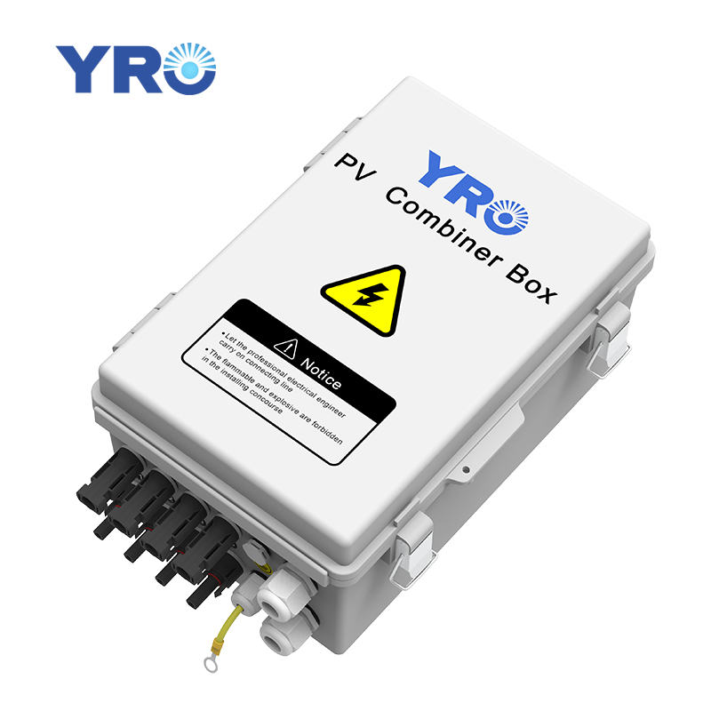 IP65 Outdoor Power Distribution Switch Box 4 Strings Input Power Supply Box Solar System String Combiner Box 4 In 1 Out