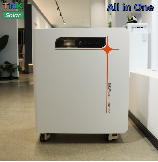 All in One LifePo4 Battery Inverter Storage Integrated Module 51.2v 10Kwh 15Kwh Hybrid Grid Off Grid Home ESS Wholesale