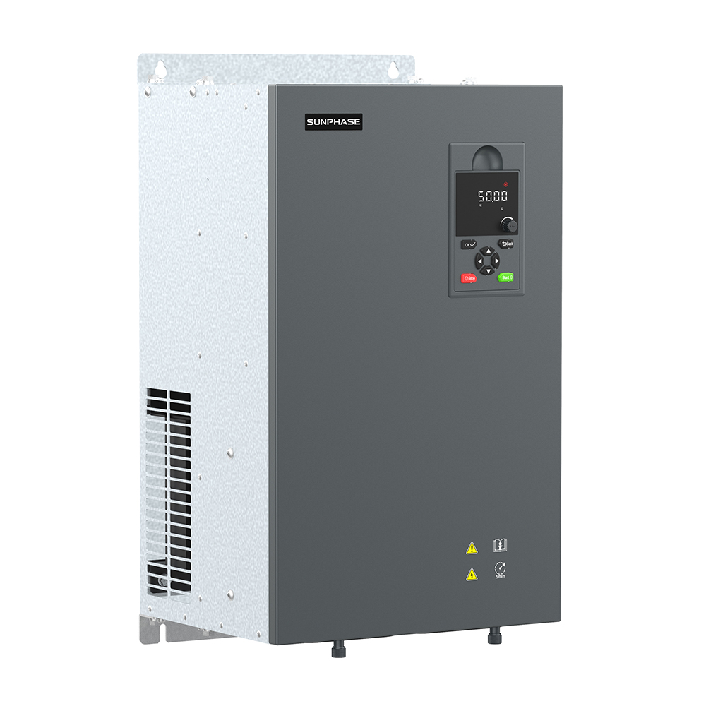 Solar Water Pump Inverter 160kW 215HP Hybrid Solar AC AC DC Input with LED Display for Remote Area Deep Well Water Pump System