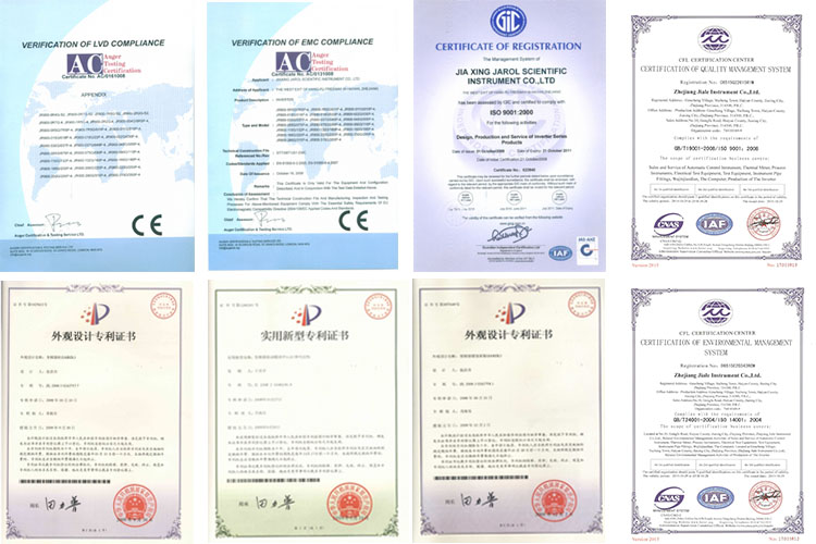 Certifications