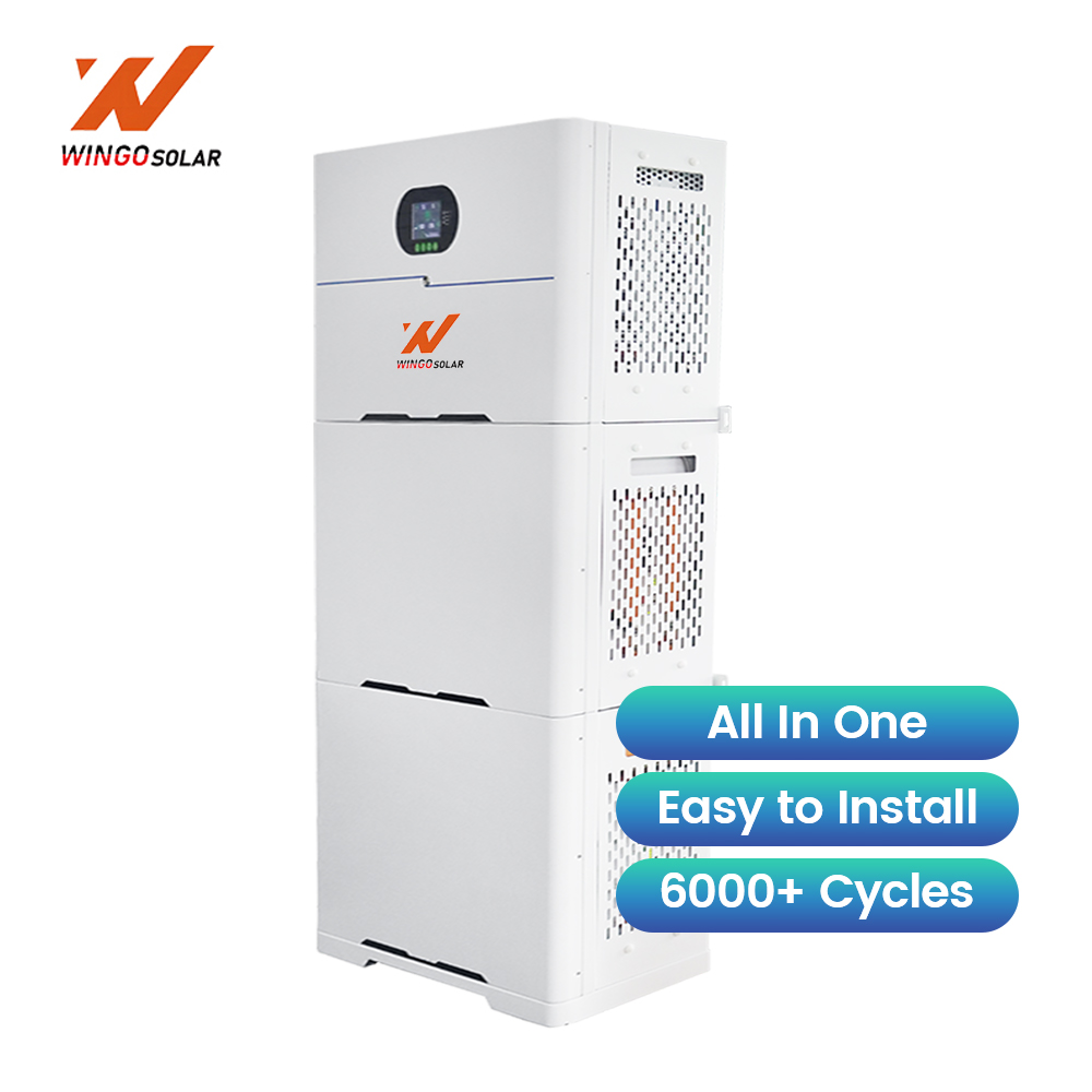 E Home Energy Storage All in One Inverter and Lithium Battery 48V for Hybrid Solar Power System