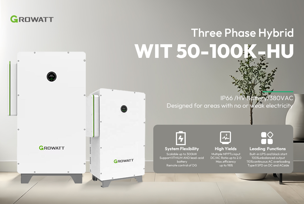 Growatt WIT Hybrid Inverter