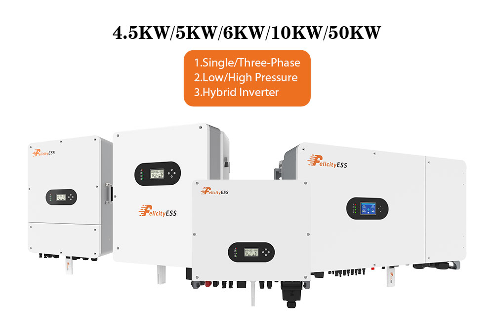 Felicity 10kw Hybrid Solar Inverter off-Grid Solar Energy Power System Split Phase Inverter