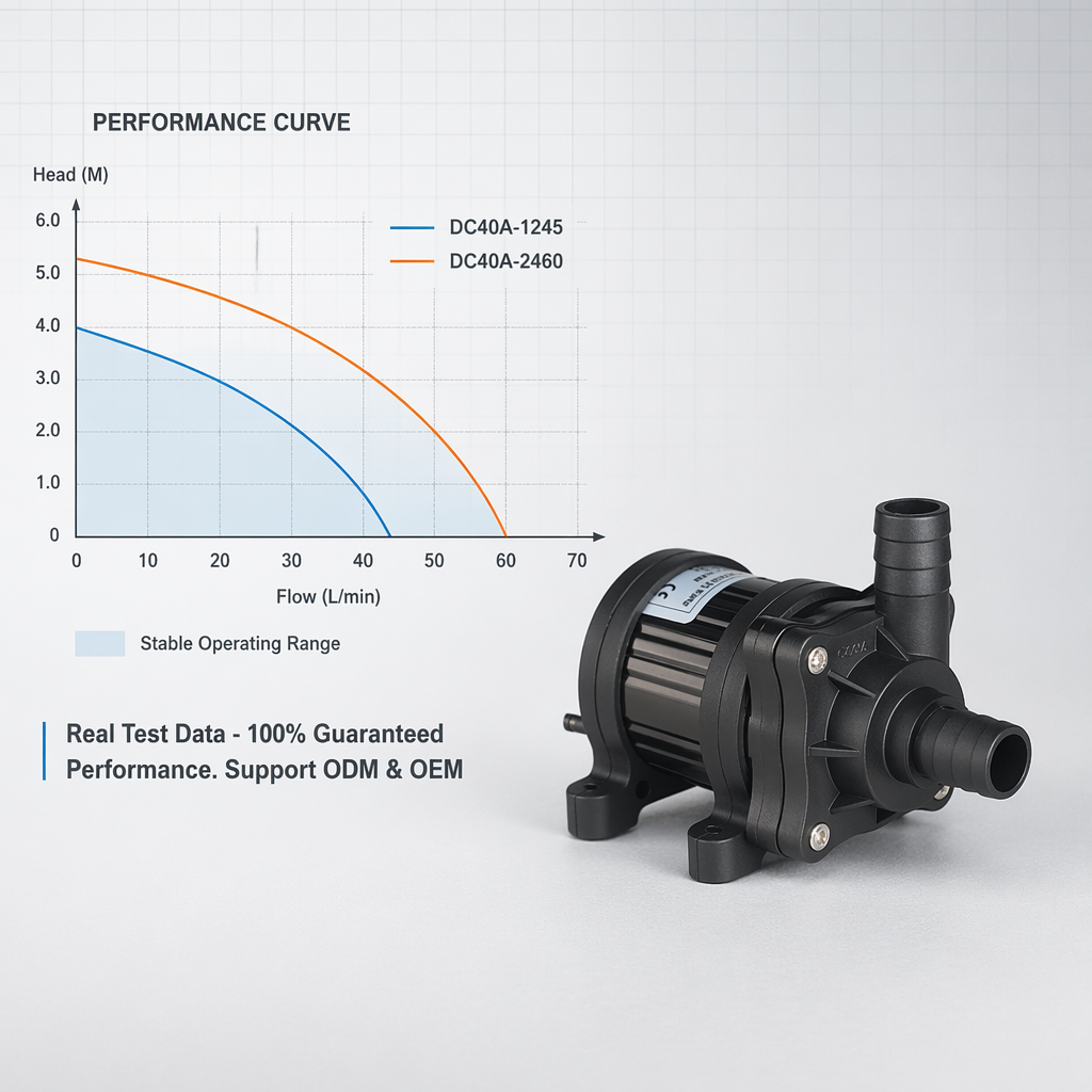 ZKSJ 12V 24V Brushless DC Pump 125&deg;C High Temp Quiet Hot Water Circulation Pump Corrosion Resistant Ceramic Shaft Solar OEM/ODM