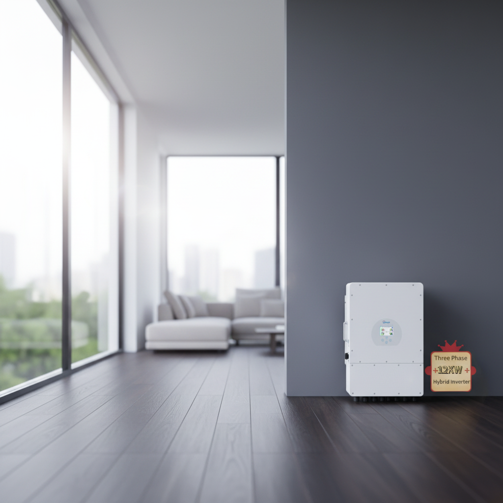 Deye SUN-5-12K-SG04LP3-EU 5-12kW Hybrid Inverter Diesel Generator Compatible for EU Weak Grid Area